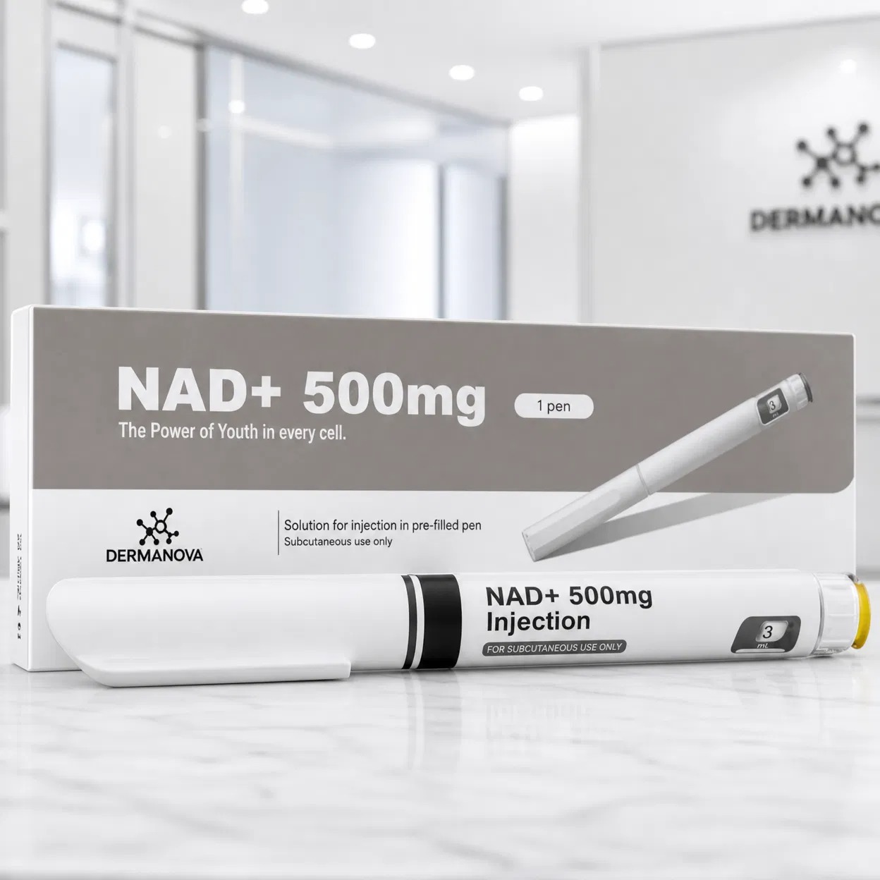 NAD+ 500mg pen