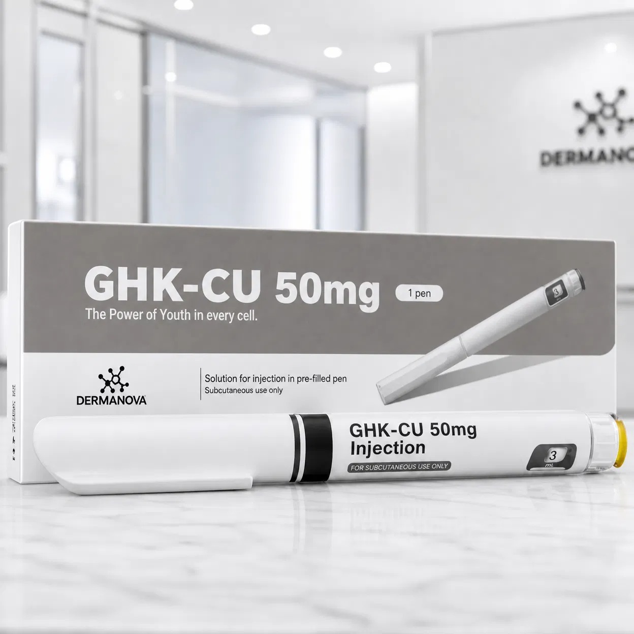 GHK-CU 50mg Goquick pen